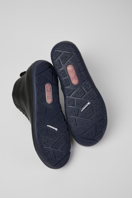 Camper Peu Pista Gore-Tex Black Ankle Boots For Men New Arrivals