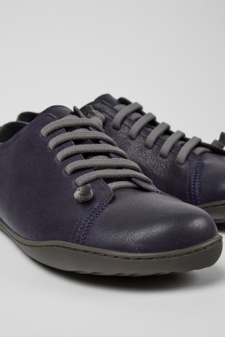 Exclusive Camper Peu Blue Leather Shoes For Men