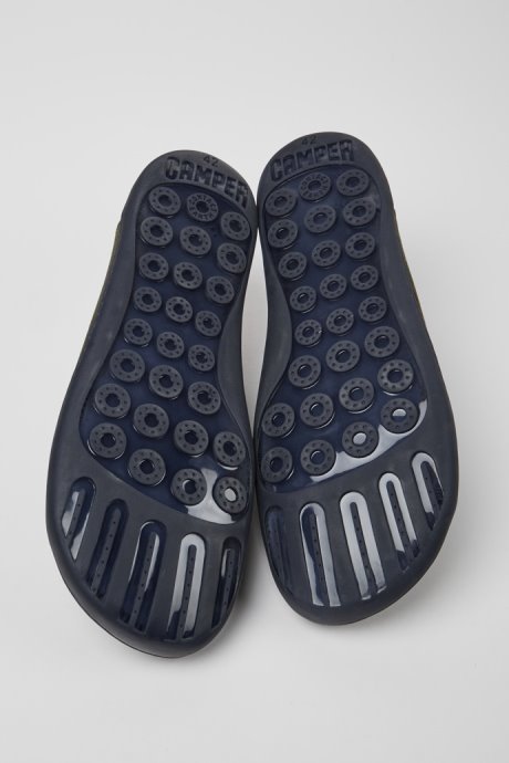 Peu Green Nubuck Shoes For Men Exclusive Camper