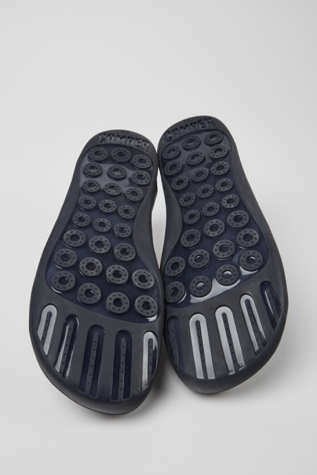 Peu Gray Leather Shoes For Men Camper New Arrivals