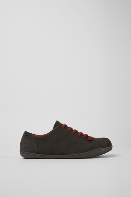 Exclusive Camper Peu Gray Leather Shoes For Men