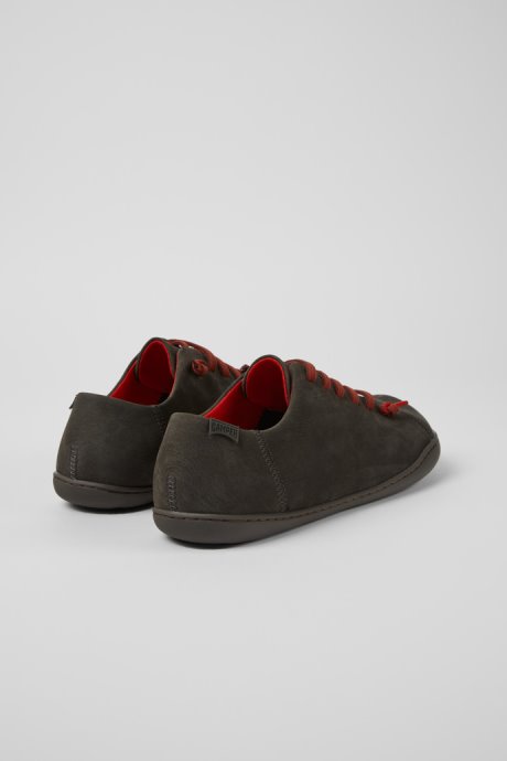 Exclusive Camper Peu Gray Leather Shoes For Men