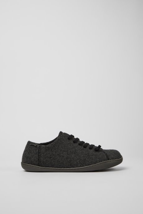 Peu Gray Wool And Viscose Shoes For Men Camper New Arrivals