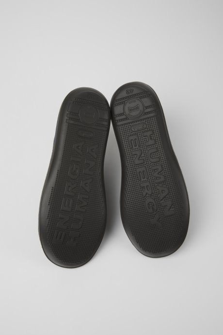 Camper Design Beetle Dark Brown Leather Ankle Boots For Men