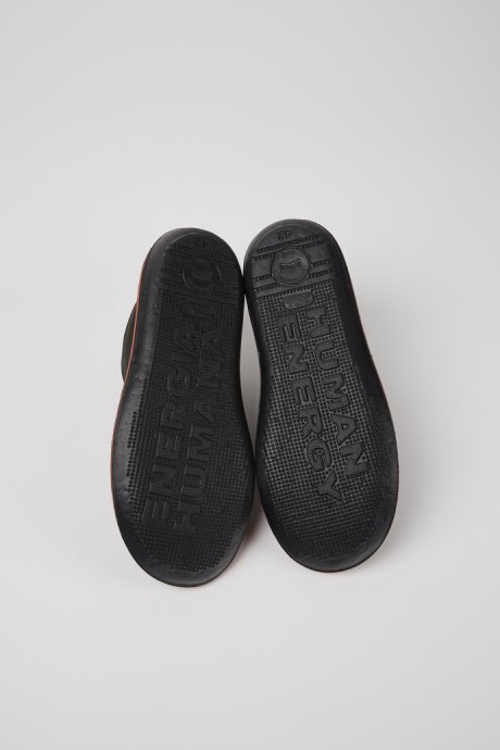 Design Beetle Dark Gray Textile And Nubuck Ankle Boots For Men Camper