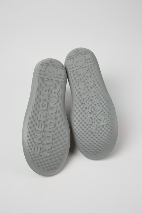 Beetle Brown Textile And Nubuck Ankle Boots For Men Camper New Arrivals