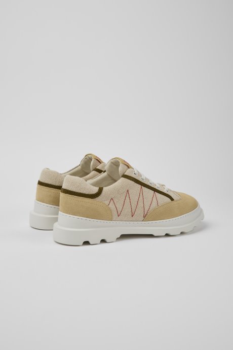 Brutus Beige And Green Sneakers For Men Camper New Arrivals
