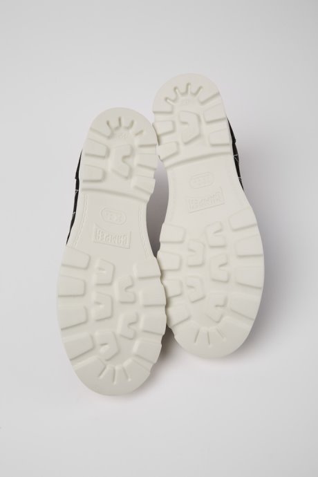 Design Brutus Black And Blue Sneakers For Men Camper