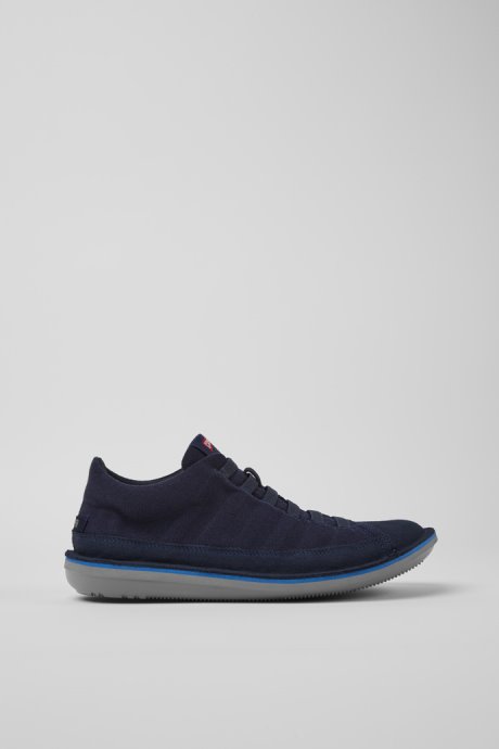 Beetle Blue Nubuck Sneakers For Men Camper New Arrivals