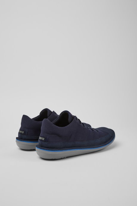 Beetle Blue Nubuck Sneakers For Men Camper New Arrivals