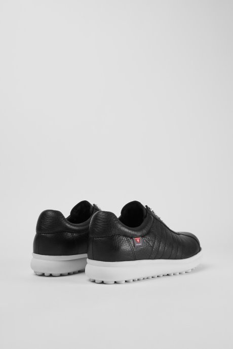 Camper Design Pelotas Protect Black Leather Sneakers For Men