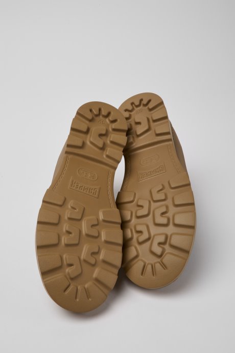 Camper Brutus Brown And Green Ankle Boots For Men New Arrivals