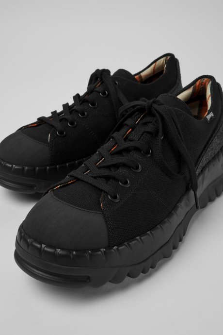 Teix Black Rubber And Bci Cotton Shoe Camper New Arrivals