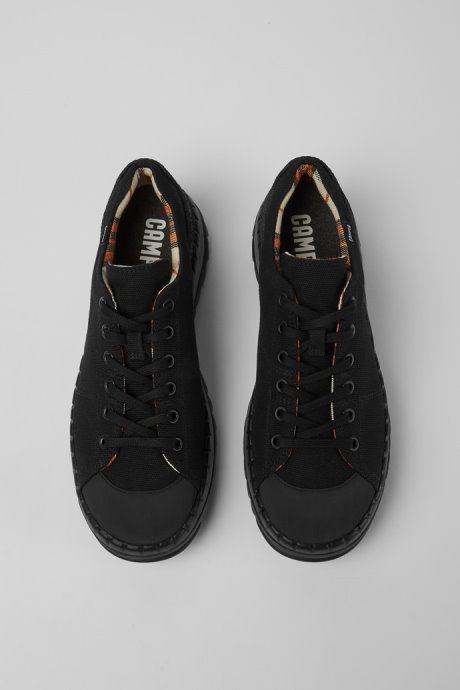 Teix Black Rubber And Bci Cotton Shoe Camper New Arrivals
