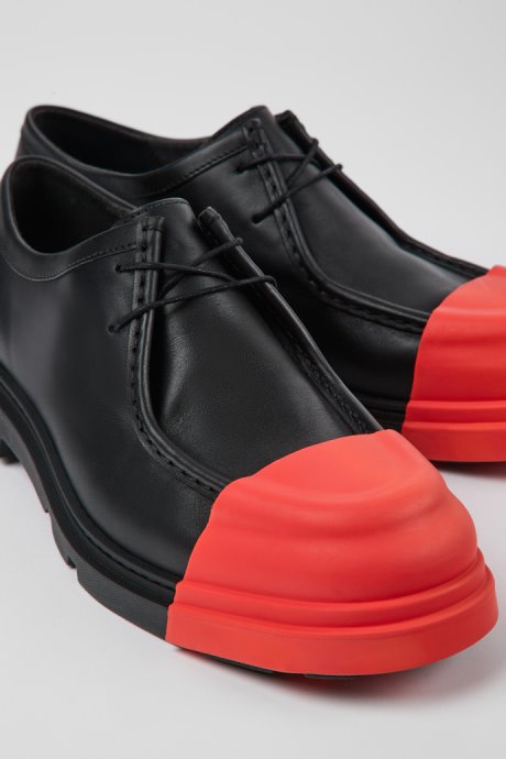 Exclusive Camper Junction Black Leather Shoes For Men