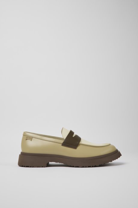 Camper Twins Multicolored Leather Loafers For Men New Arrivals