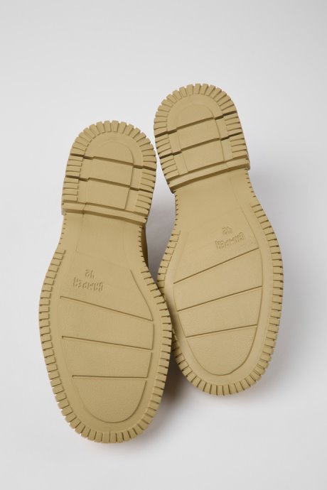 Camper Design Pix Green And Beige Shoes For Men