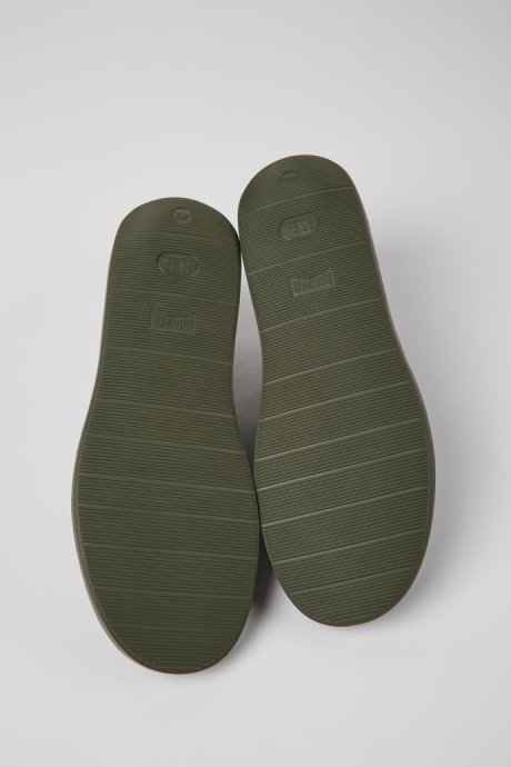 Wagon Black Leather Shoes For Men Camper New Arrivals