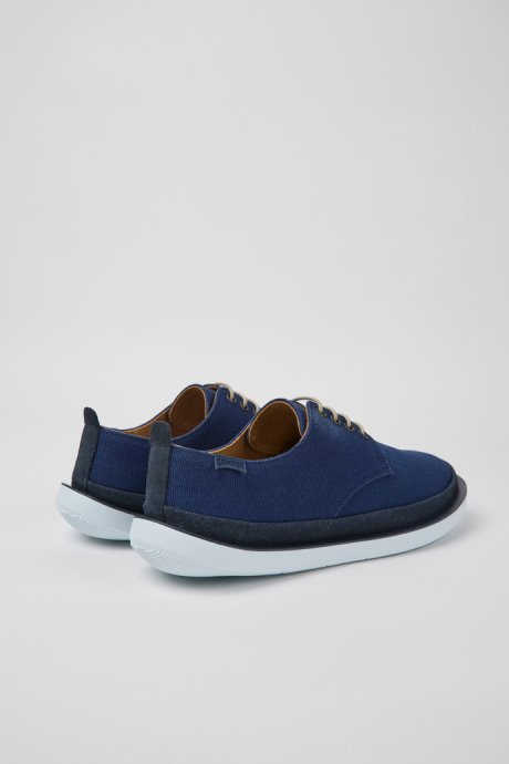Camper Wagon Blue Textile And Nubuck Shoes For Men New Arrivals