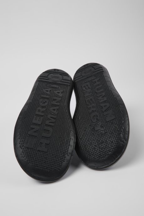 Beetle Blue Leather Shoes For Men Exclusive Camper