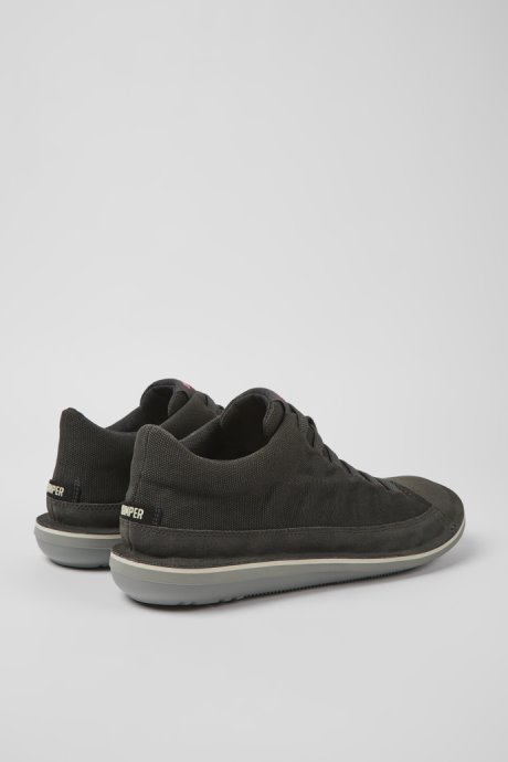 Camper Beetle Gray Textile And Nubuck Shoes For Men New Arrivals