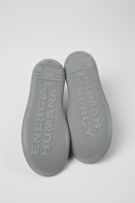 Camper Beetle Gray Textile And Nubuck Shoes For Men New Arrivals