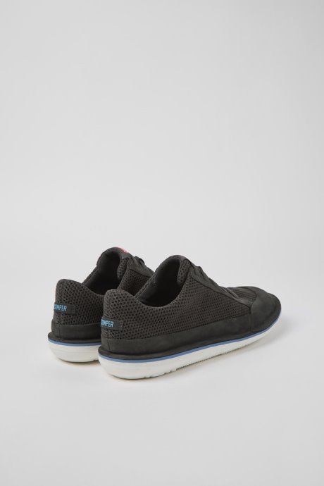 Beetle Gray Textile And Nubuck Shoes For Men Exclusive Camper