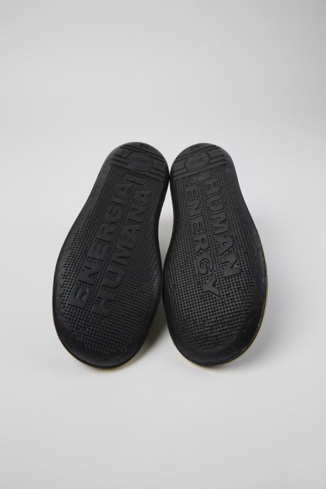 Camper Design Beetle Green Textile And Nubuck Shoes For Men