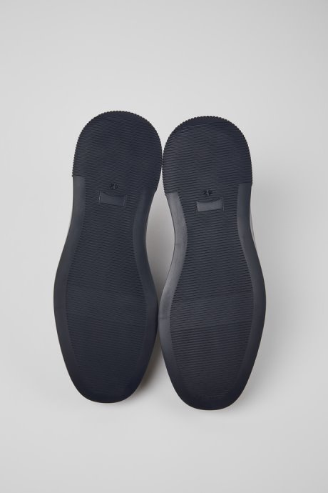 Camper Design Bill Dark Gray Leather And Nubuck Shoes For Men