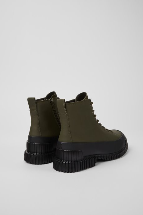 Pix Smart Khaki Lace Up Boot For Men Exclusive Camper