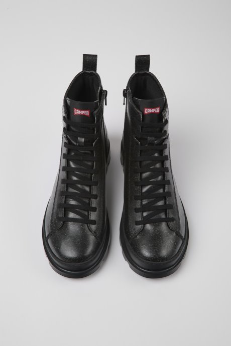 Brutus Black Mirum Ankle Boots For Men Camper New Arrivals