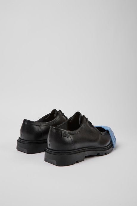 Camper Design Junction Black Leather Shoes For Men