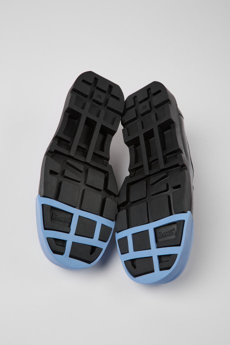 Camper Design Junction Black Leather Shoes For Men