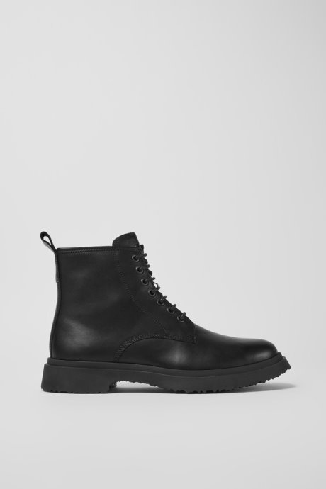 Walden Smart Black Lace Up Mid Boot For Men Exclusive Camper