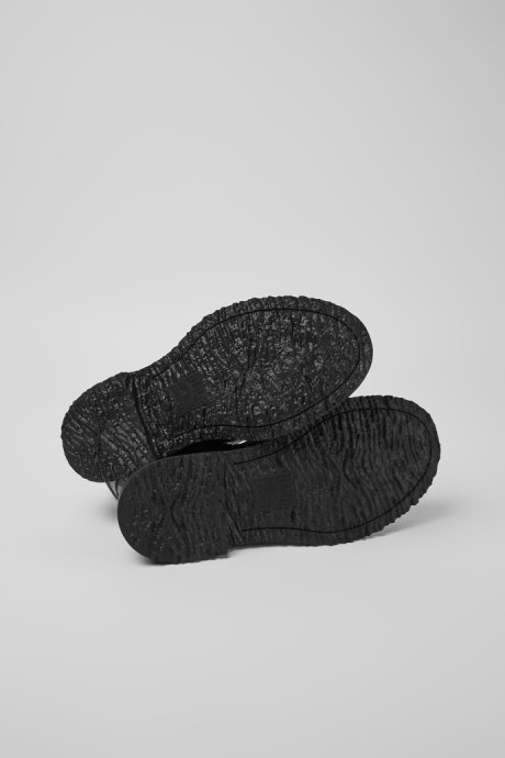 Walden Smart Black Lace Up Mid Boot For Men Exclusive Camper