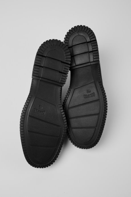 Camper Design Pix Black Recycled Cotton Shoes For Men