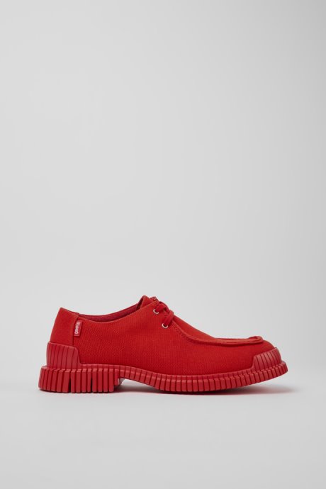 Pix Red Recycled Cotton Shoes For Men Exclusive Camper