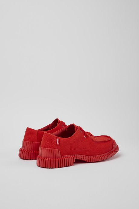 Pix Red Recycled Cotton Shoes For Men Exclusive Camper