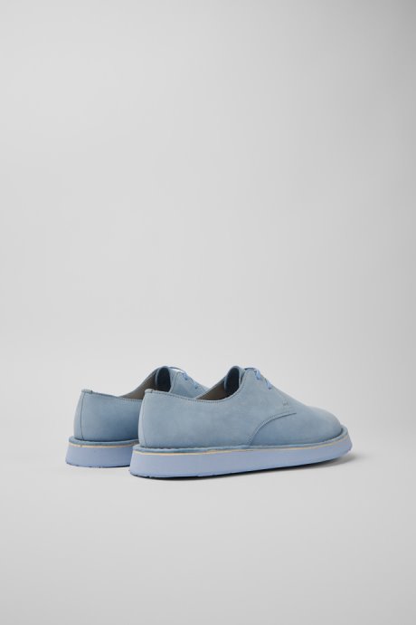 Brothers Polze Blue Leather Shoes For Men Camper New Arrivals