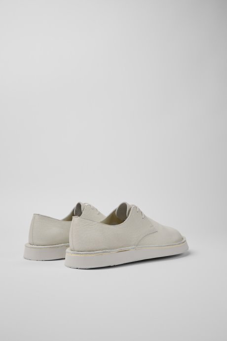 Camper Design Brothers Polze White Leather Shoes For Men