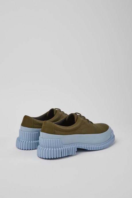 Pix Green And Blue Leather Men's Shoes Exclusive Camper