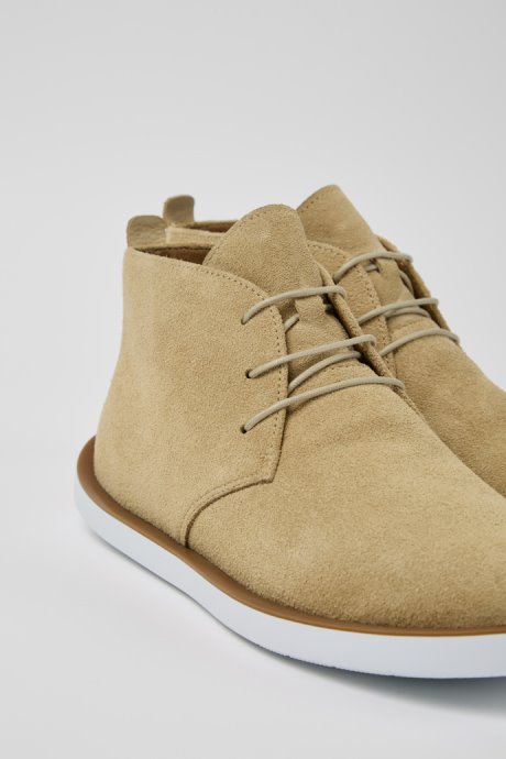 Wagon Beige Nubuck Men's Shoes Camper New Arrivals