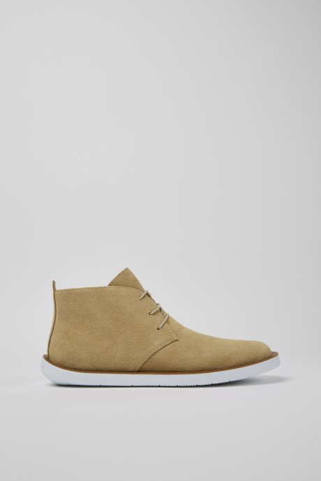 Wagon Beige Nubuck Men's Shoes Camper New Arrivals