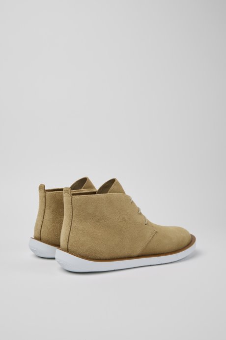 Wagon Beige Nubuck Men's Shoes Camper New Arrivals