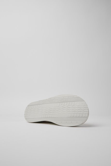 Camper Twins White Printed Leather Lace-Up Shoes For Men New Arrivals