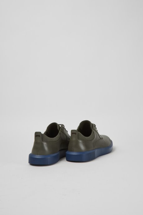 Bill Grey Leather Lace Up Shoes Exclusive Camper