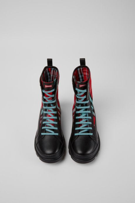 Brutus Multicolor Lace-Up Boots For Men Exclusive Camper