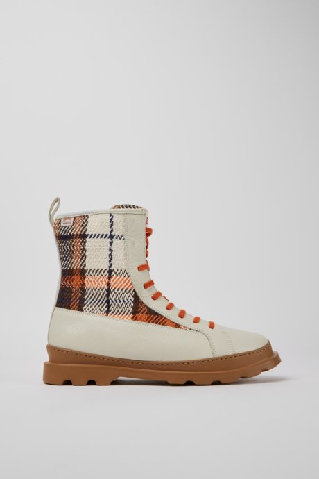 Design Brutus Multicolor Lace-Up Boots For Men Camper
