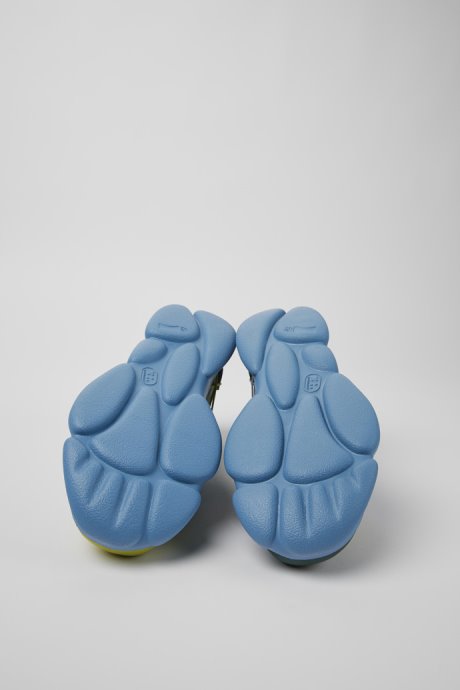 Twins Multicolored Leather And Textile Sneakers For Men Exclusive Camper