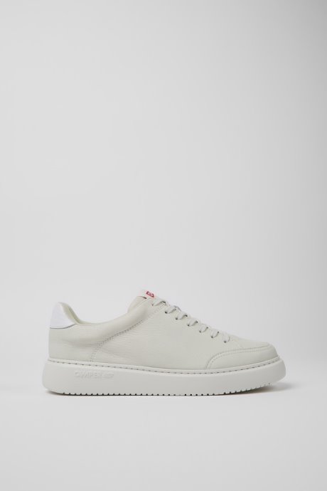 Runner K21 White Non-Dyed Leather Sneakers For Men Camper New Arrivals